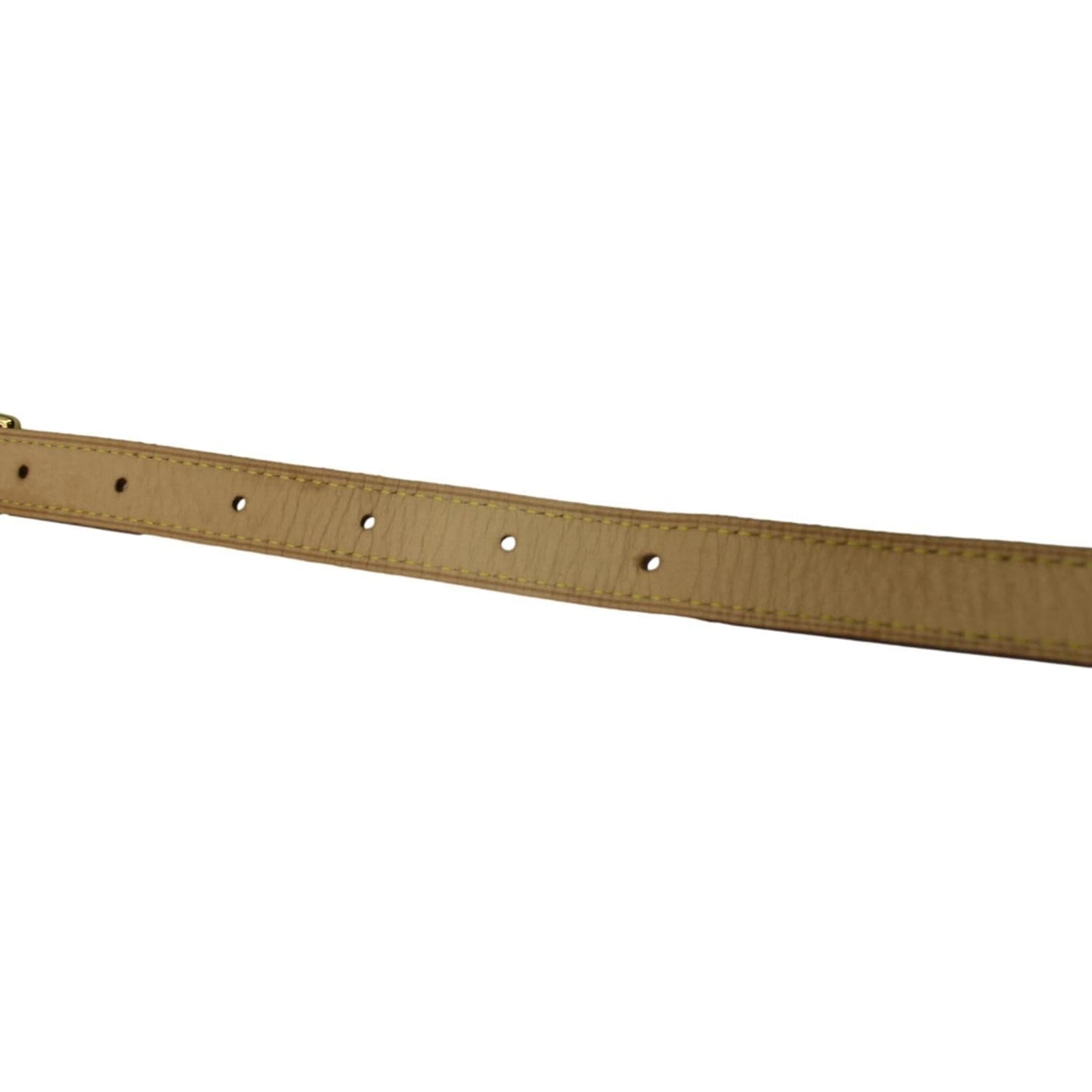 LOUIS VUITTON Leather Strap Beige