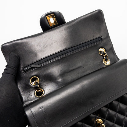 Chanel Medium Classic Double Flap Bag lambskin black