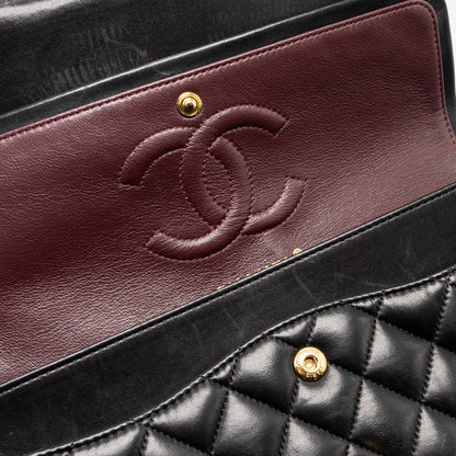 Chanel Medium Classic Double Flap Bag lambskin black