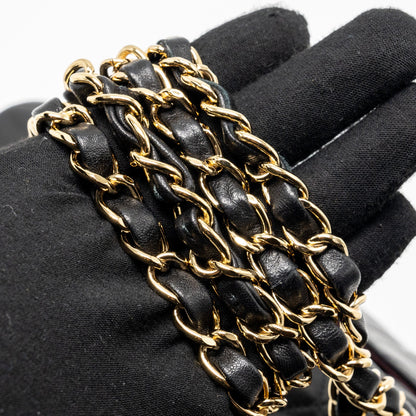 Chanel Medium Classic Double Flap Bag lambskin black