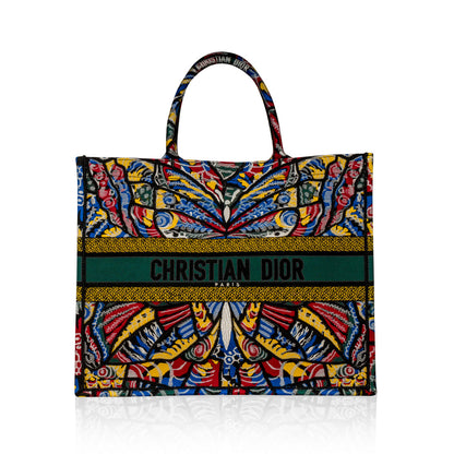 Christian Dior Oblique Canvas Book Tote