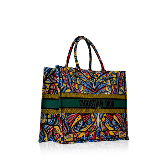 Christian Dior Oblique Canvas Book Tote
