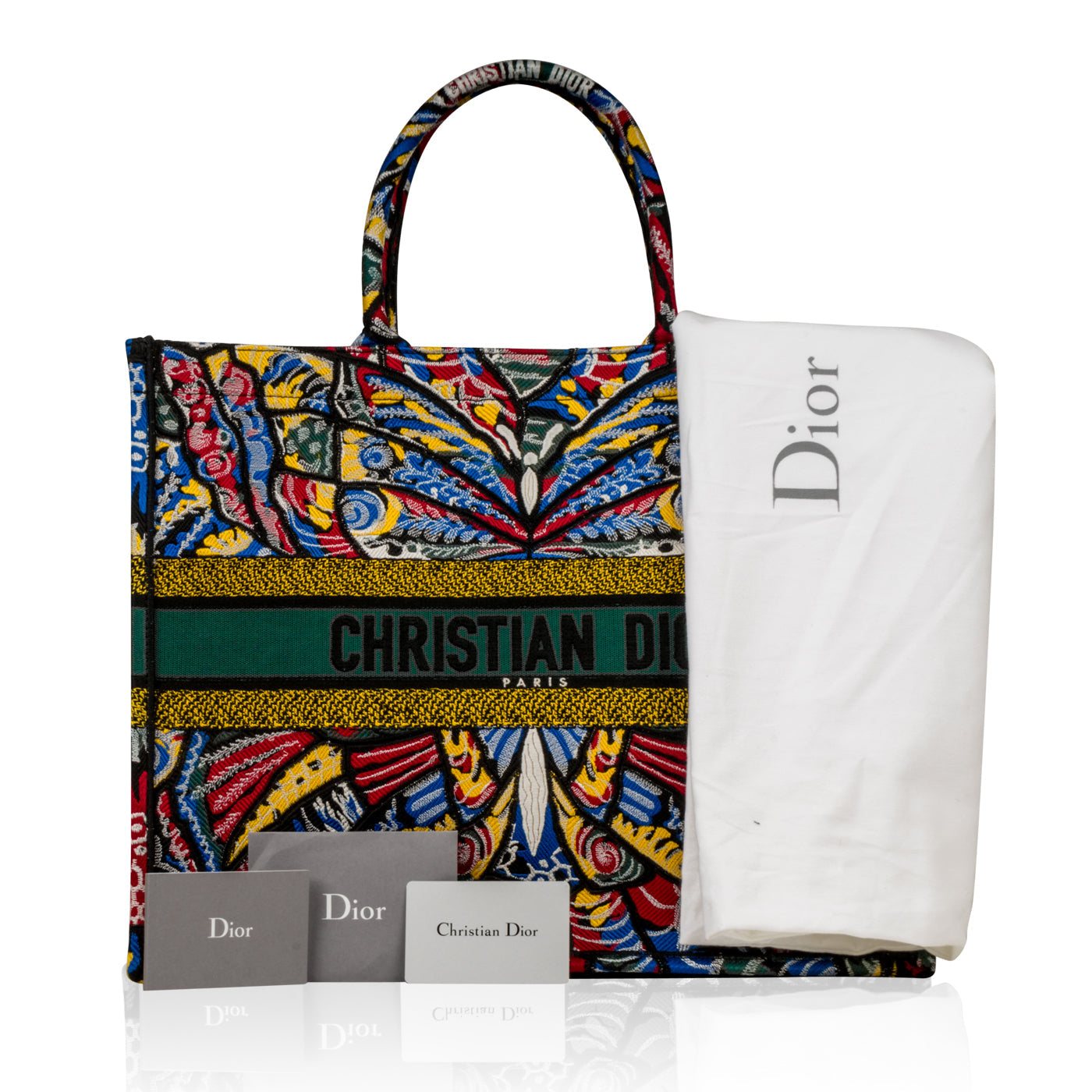 Christian Dior Oblique Canvas Book Tote