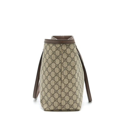 Gucci Shopping Tote Bag GG Supreme Canvas