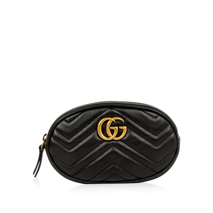 Gucci Marmont Leather Belt Bag