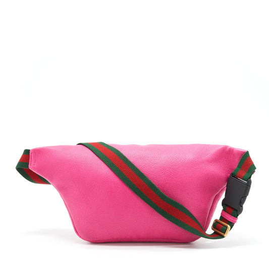 Gucci Belt Bag Calfskin Hot Pink