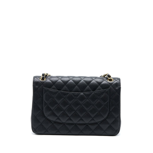 Chanel Jumbo Classic Double Flap Bag Caviar Black
