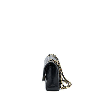 Chanel Medium Classic Double Flap Bag Caviar Black  (Microchip)