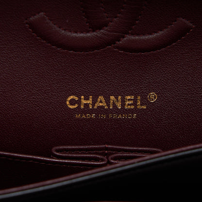 Chanel Medium Classic Double Flap Bag Lambskin Black