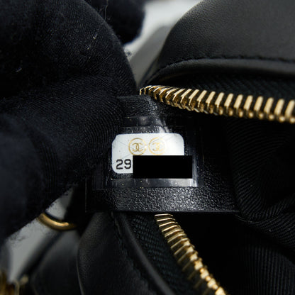 Chanel Camera Case Quilted Calfskin Black