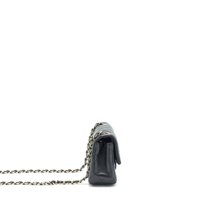 Chanel Mini Rectangular Flap Bag Lambskin Black