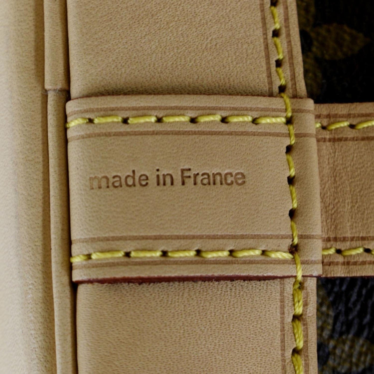 LOUIS VUITTON Petit Noe NM Monogram Canvas Shoulder Bag Brown