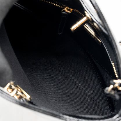 Chanel Mini 31 Bag shiny calfskin black L (microchip)