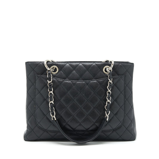 Chanel Grand Shopping Tote Bag Caviar Black