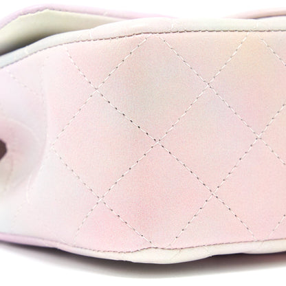 Chanel Top Handle Mini Rectangular Flap Ombré Multicolour Lambskin  (Microchip)