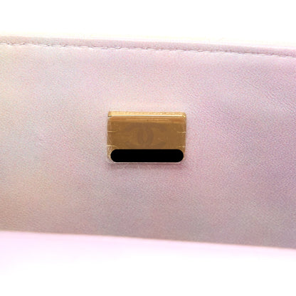 Chanel Top Handle Mini Rectangular Flap Ombré Multicolour Lambskin  (Microchip)