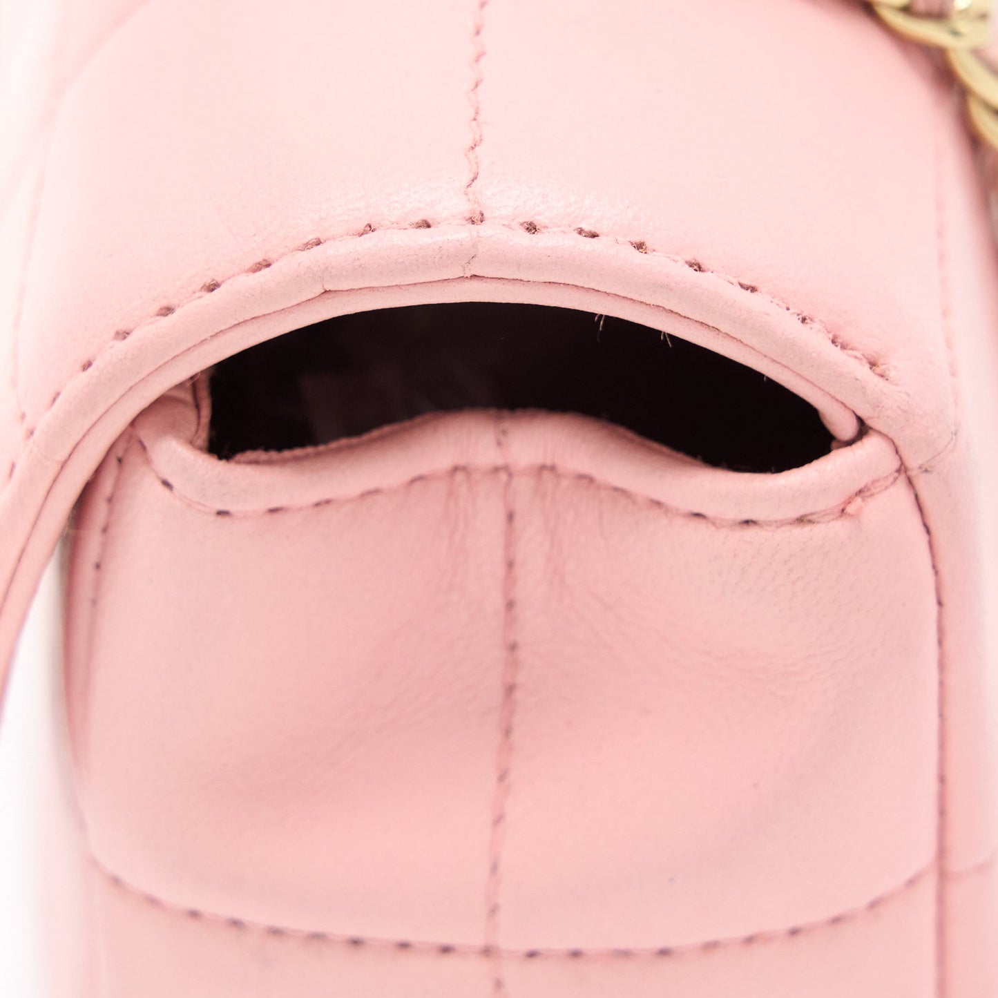 Chanel Camellia Mini Flap Bag Lambskin Pink