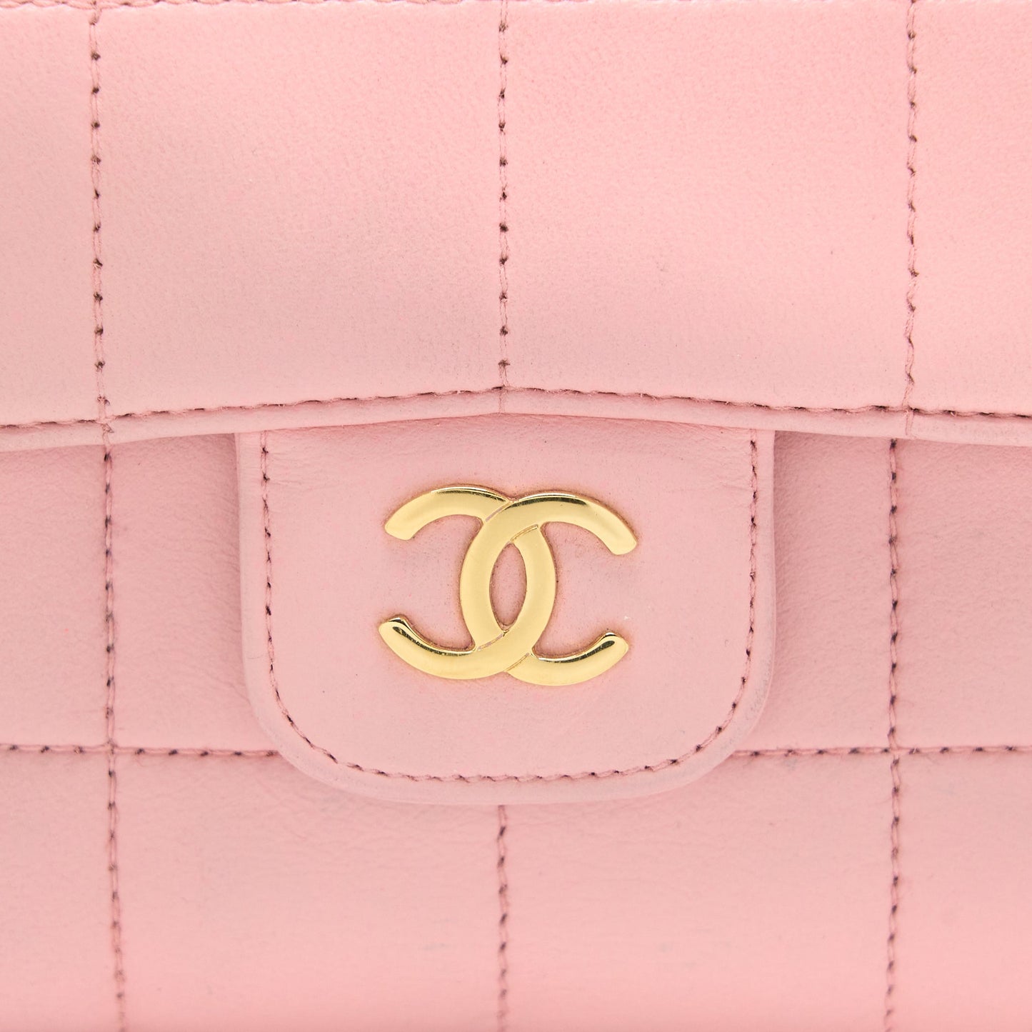 Chanel Camellia Mini Flap Bag Lambskin Pink