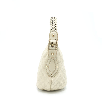 Gucci GG supreme Print Bag Light Grey