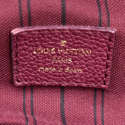 LOUIS VUITTON Artsy MM Empreinte Leather Hobo Bag Plum