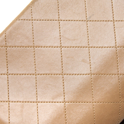 Chanel Messenger Flap Bag Lambskin Beige