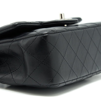 Chanel mini Rectangular Flap bag Lambskin black