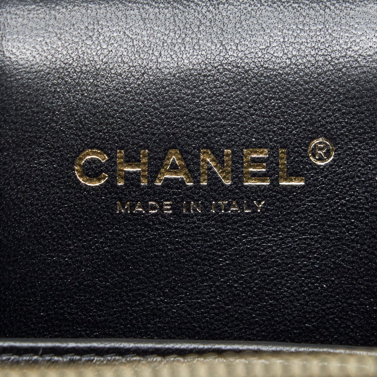 Chanel 22S Top Handle Vanity Caviar Black L