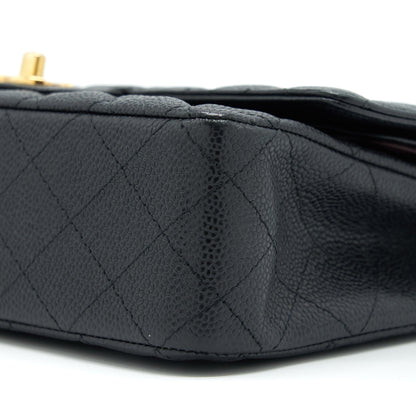 Chanel Medium Classic Double Flap Bag Caviar Black