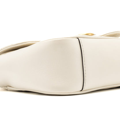 Gucci Mini Marmont bag calfskin white
