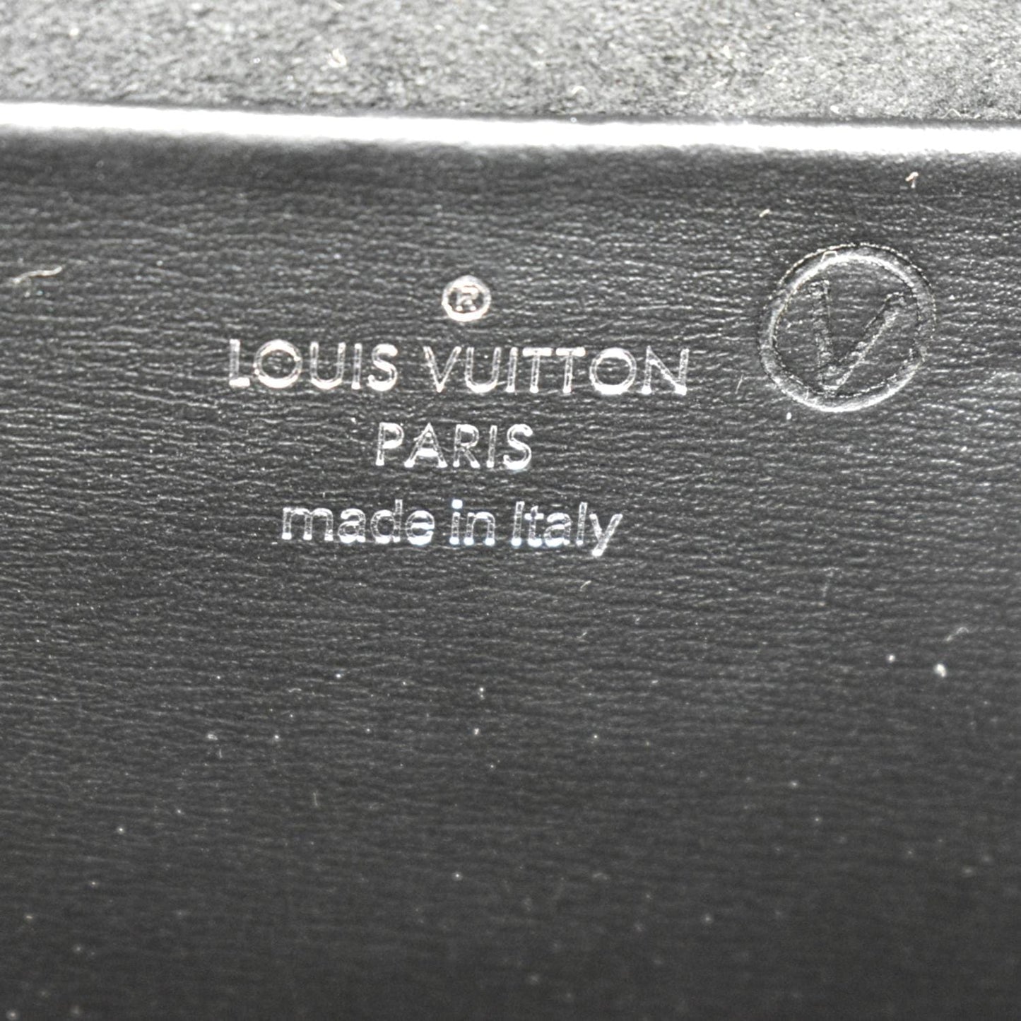 LOUIS VUITTON Neo Saint Monogram Canvas Shoulder Bag Black