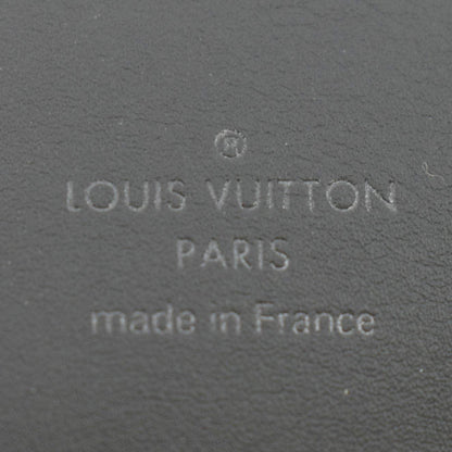 LOUIS VUITTON Double Monogram Eclipse Phone Pouch Black