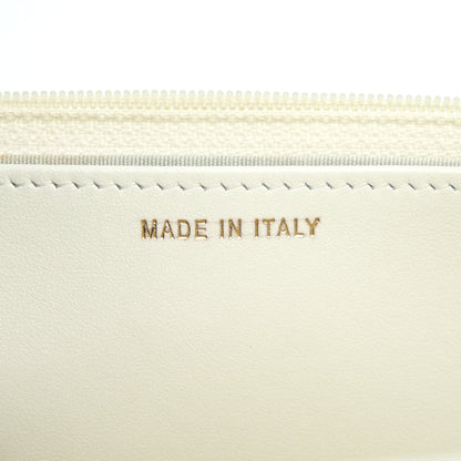 Chanel Boy Wallet On Chain Caviar White L