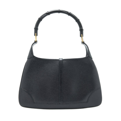 Gucci Vintage Jackie With Bamboo Handle Black