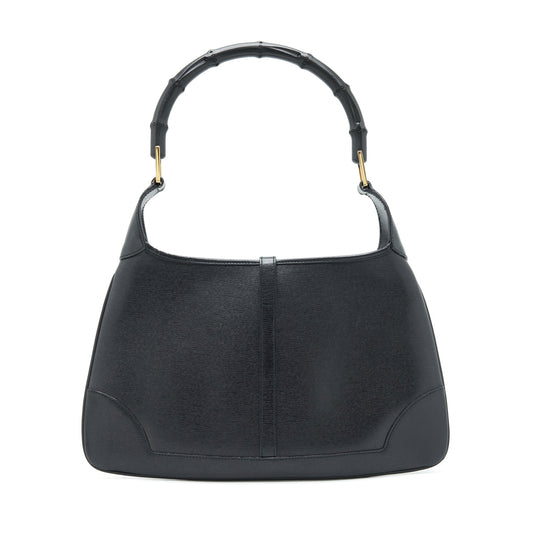Gucci Vintage Jackie With Bamboo Handle Black