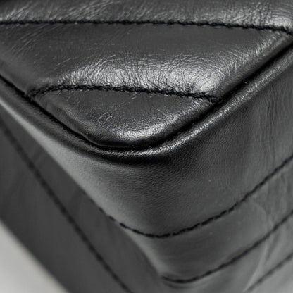 Chanel Mini 2.55 Reissue Chevron Calfskin BLACK  (Microchip)