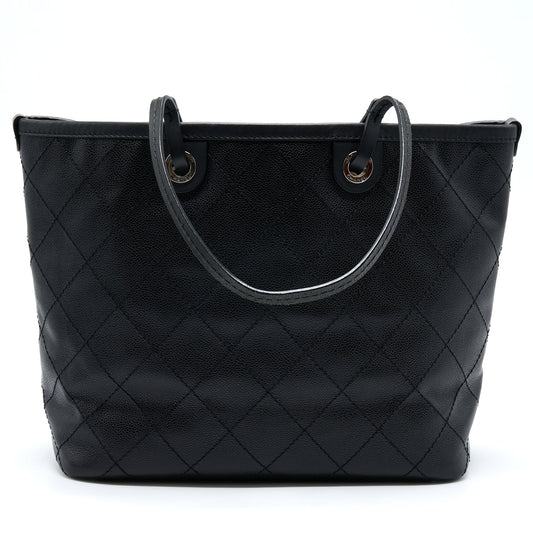 Chanel Tote Bag Caviar Black