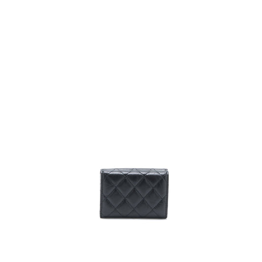 Chanel Reissue Compact Wallet Calfskin Black