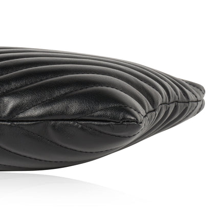Saint Laurent Chevron Stitched Pouch