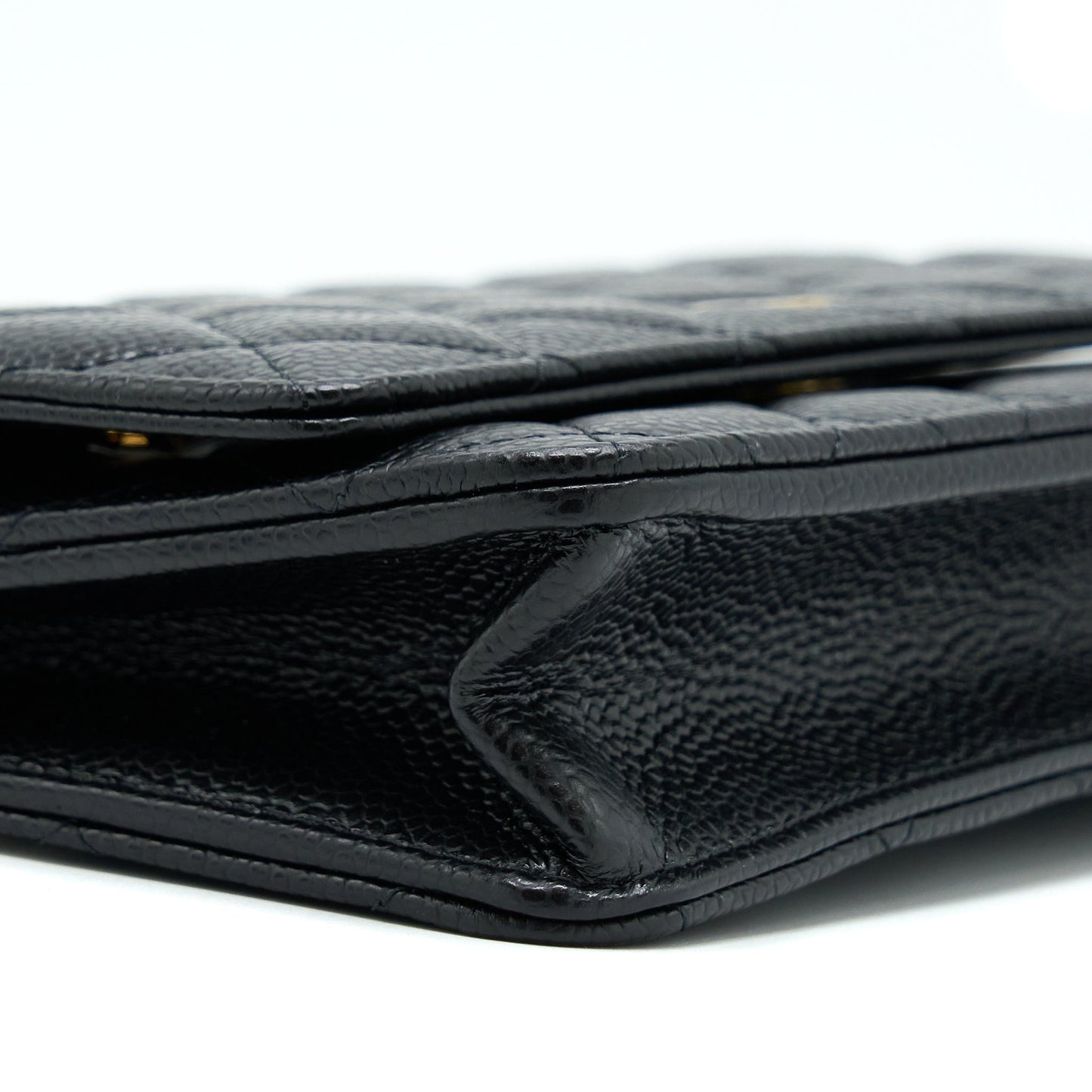 Chanel Classic Wallet On Chain Caviar Black