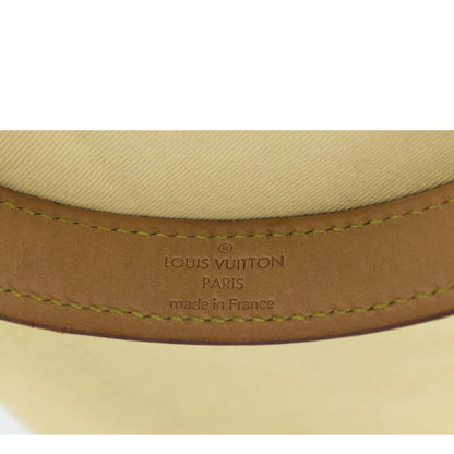 LOUIS VUITTON Baxter Monogram Canvas Dog Collar Brown