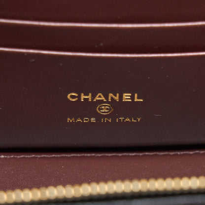 Chanel Long Vanity with Chain Caviar Black L (Microchip)