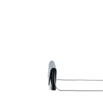 Chanel Classic Wallet on Chain Caviar Black  (Microchip)