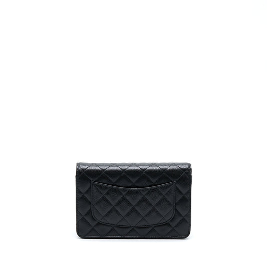 Chanel Classic Wallet On Chain Caviar Black