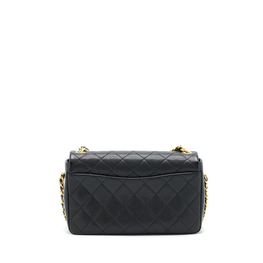 Chanel Seasonal Flap Bag Caviar Black