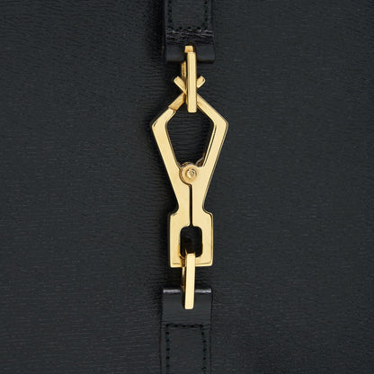 Gucci Vintage Jackie With Bamboo Handle Black
