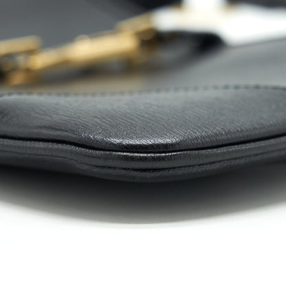 Gucci Vintage Jackie With Bamboo Handle Black