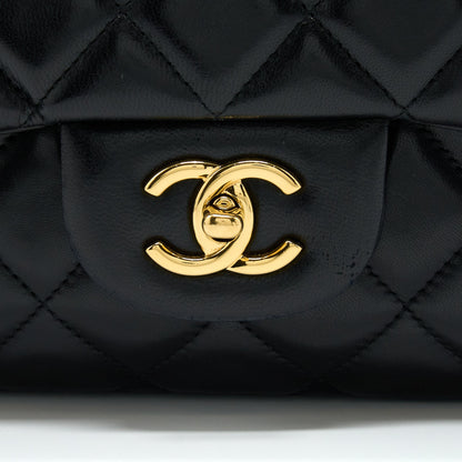 Chanel Maxi Classic Flap Bag Lambskin Black