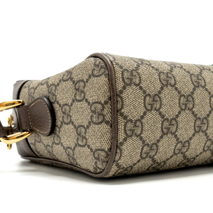 Gucci Ophidia GG supreme zip crossbody bag Canvas / leather