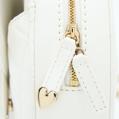 Chanel 22s Heart Bag Lambskin White L (Microchip)