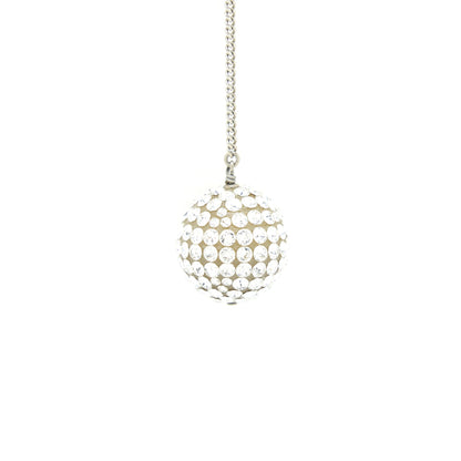 Chanel Drop Ball Crystal Earrings